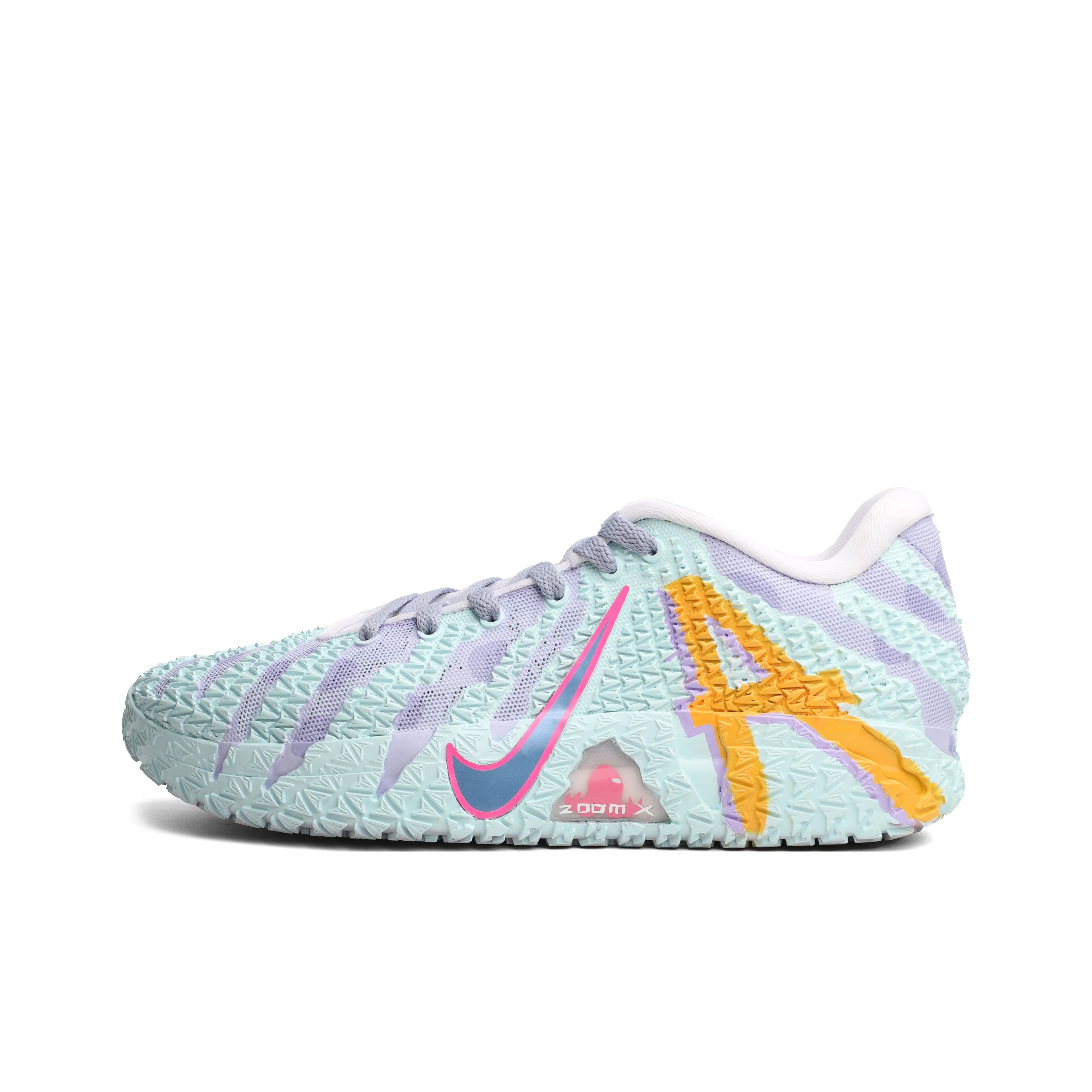 [Custom SpongeBob SquarePants and Patrick Star - Pineapple House] Ja 3 Morant III Basketball Shoes Men's Mid-Top Split-Color shoes