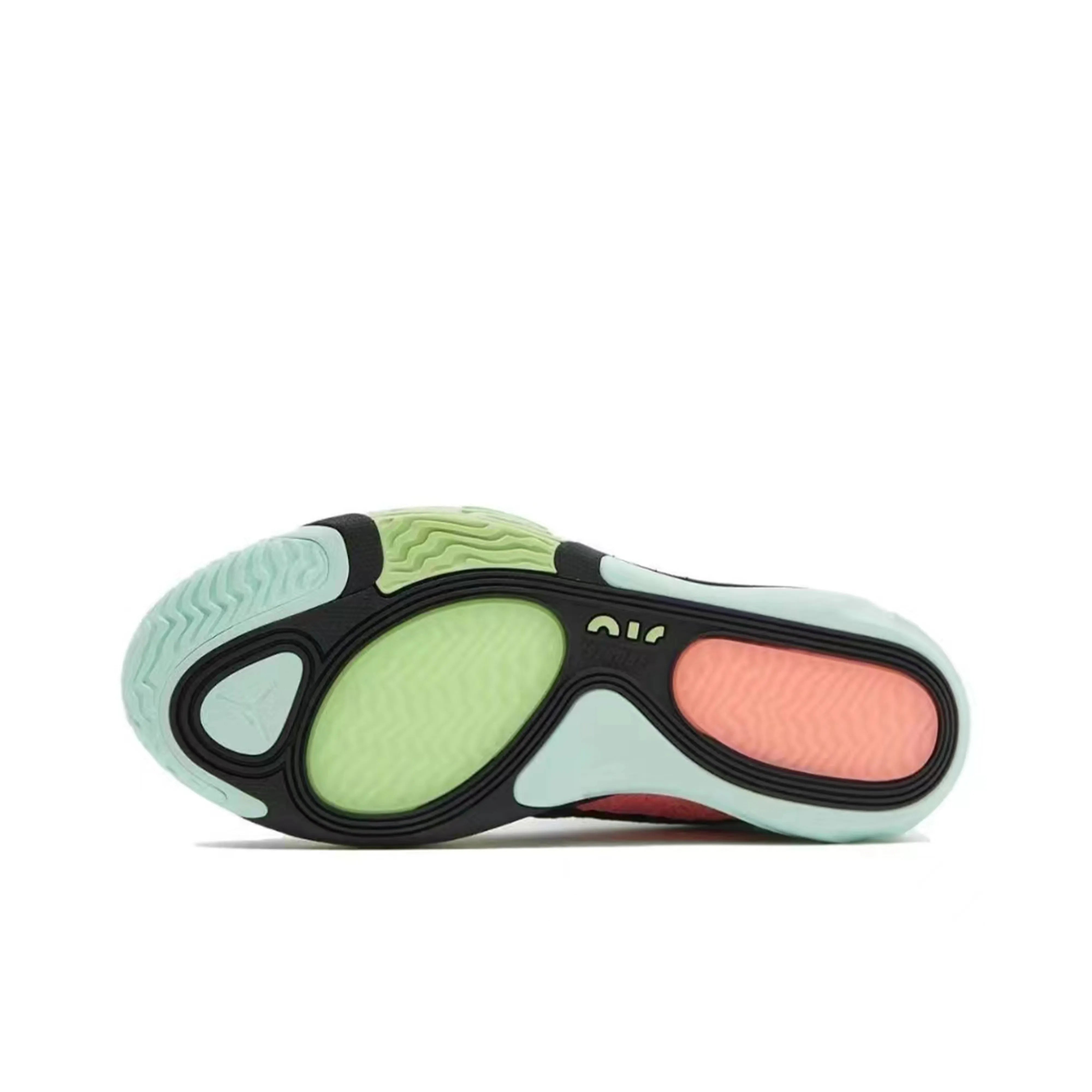 [Custom Vortex] Jordan Tatum 2 Basketball Shoes Unisex Cyan/Orange