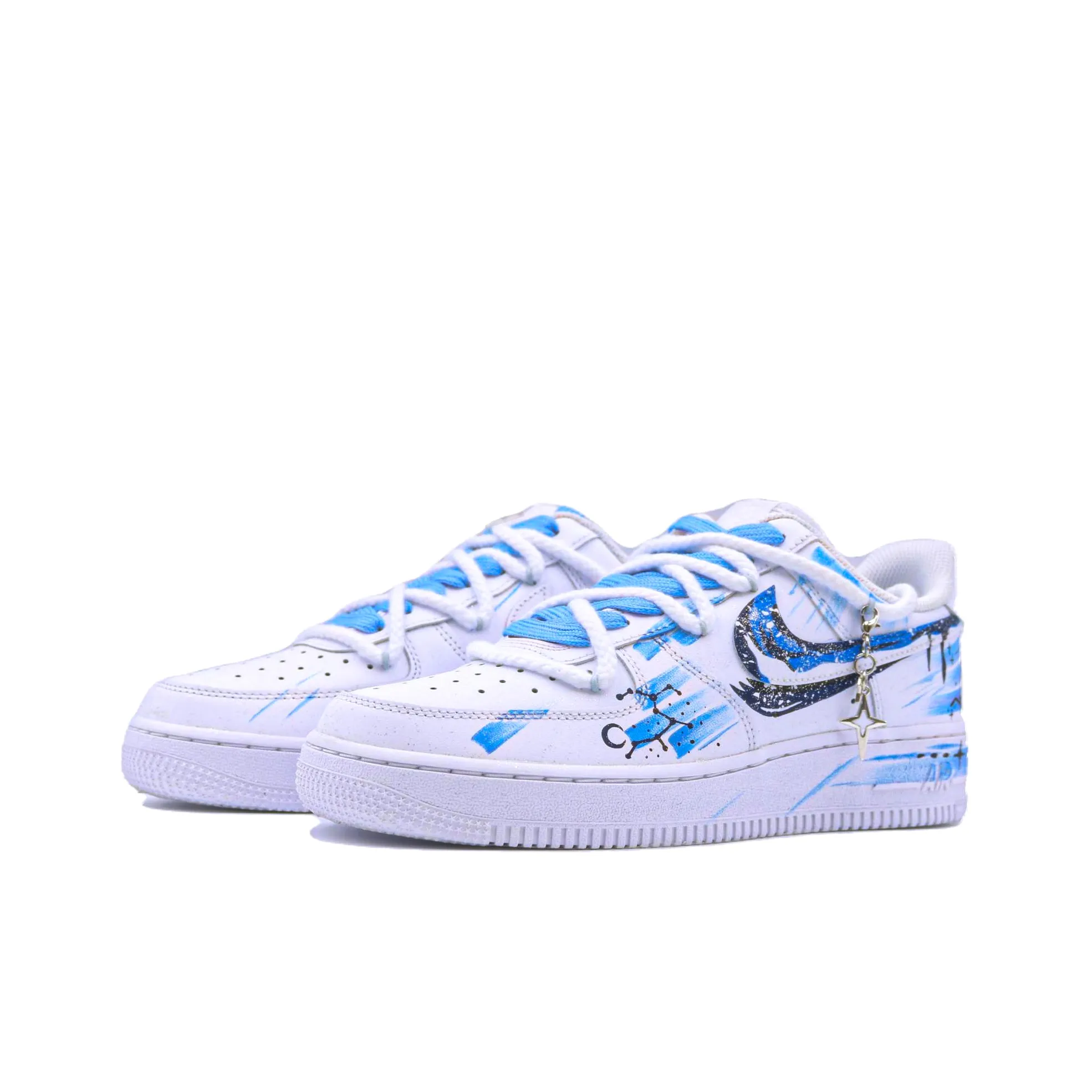 [Customized The Twelve Zodiac Signs: Sagittarius - Fashionable Starry Sky] Air Force 1 Shoes Unisex