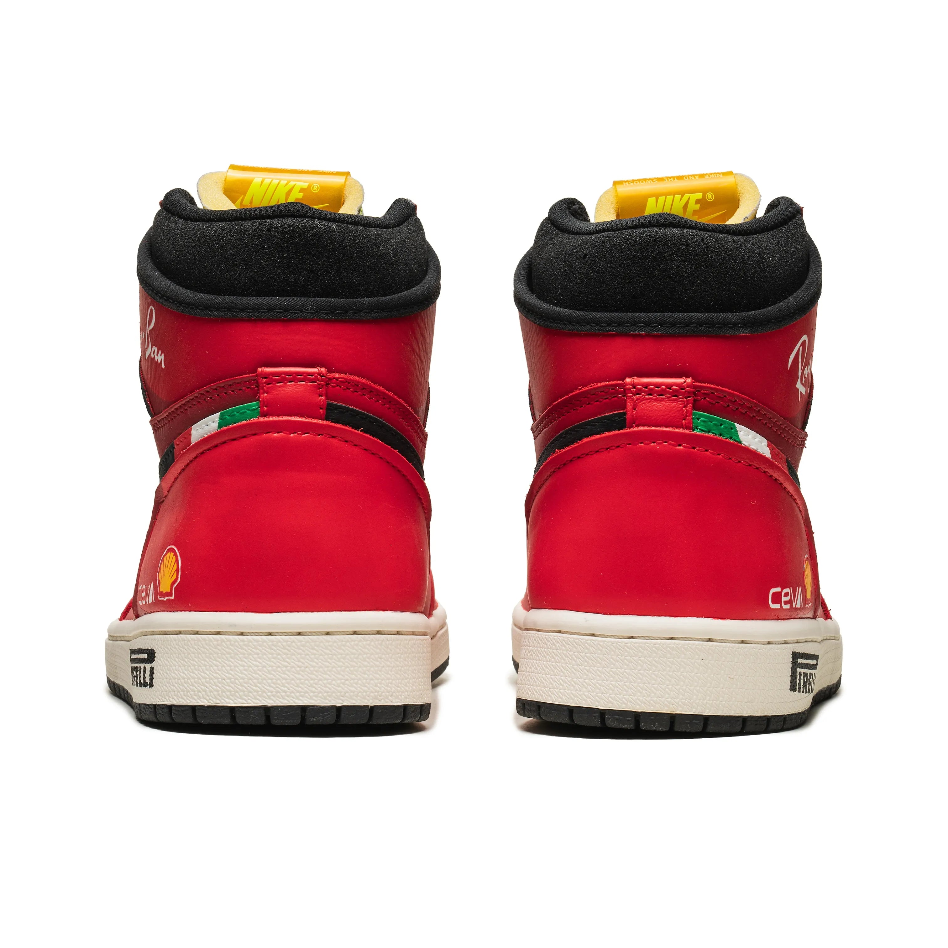 [Custom Track Hero] Air Jordan 1 High Top Unisex Skateboarding Shoes