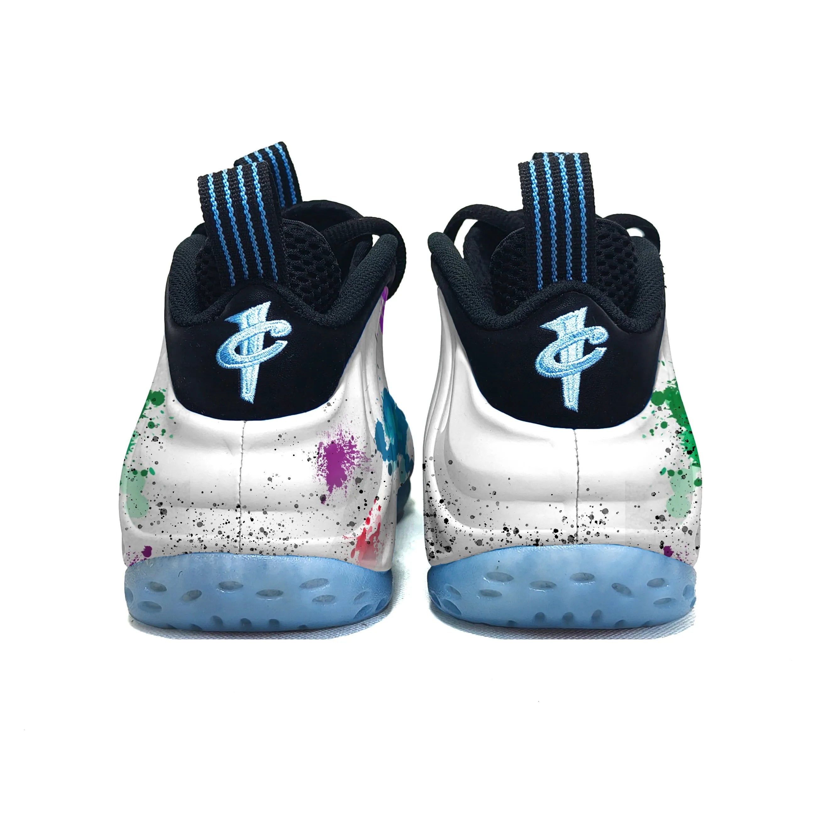 [Custom Street Graffiti] Foamposite One Mid-top Retro Basketball Shoes Unisex