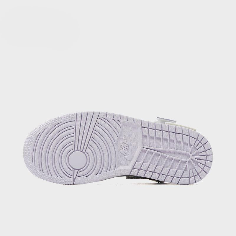 White Taboo - Women's Jordan 1 Low Custom