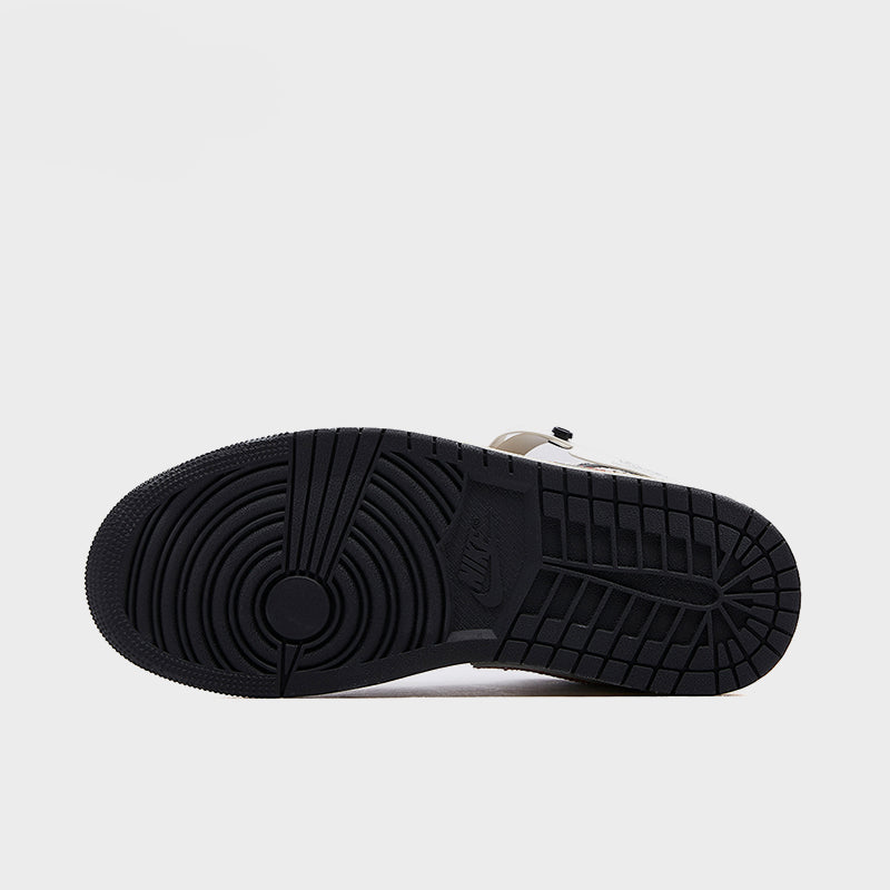 New Silver - Men's Jordan 1 Mid CNY Custom