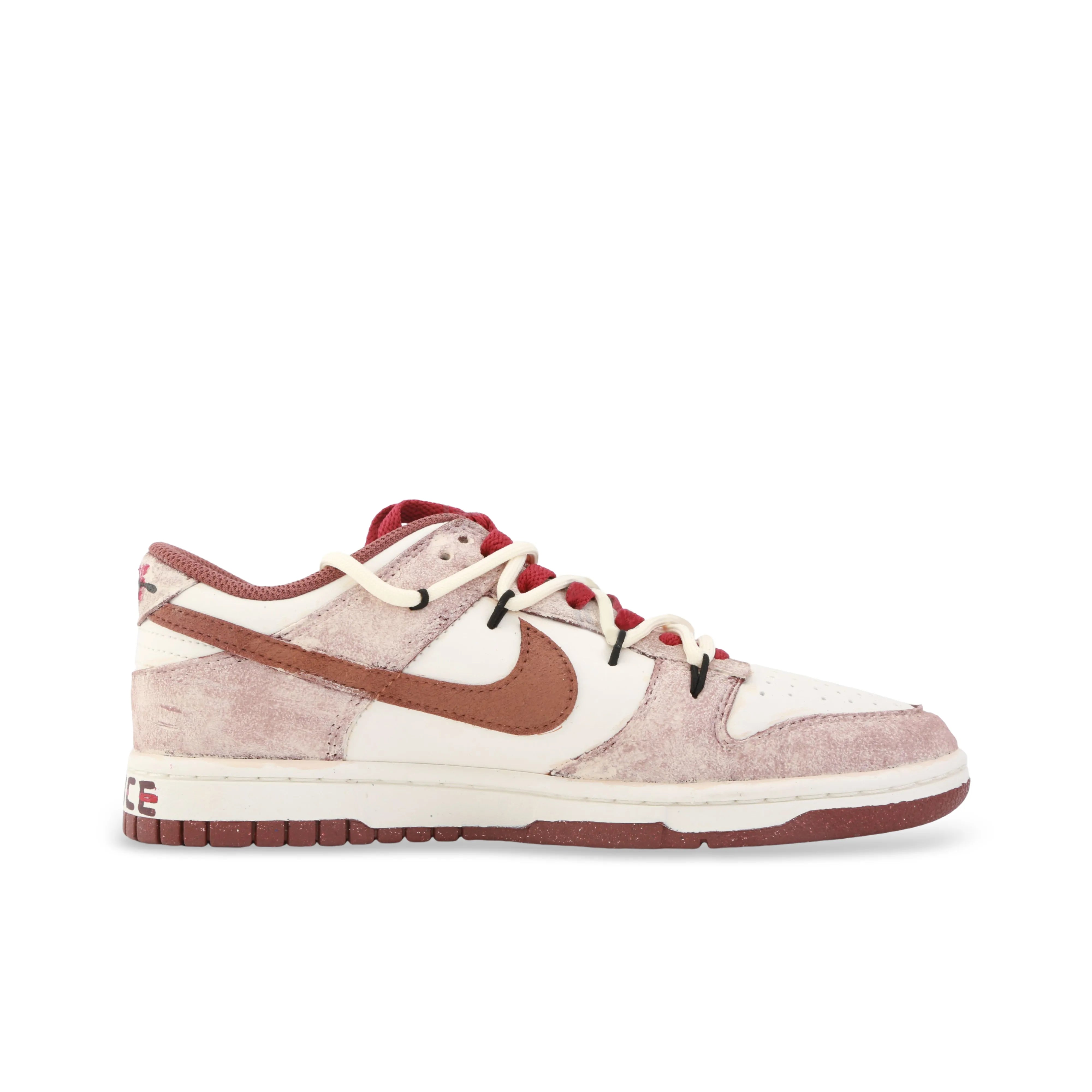 [Custom Mad Max] Dunk Skateboarding Shoes Men Low-top Brown/Red