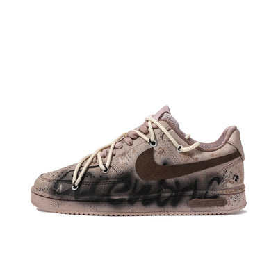 [Custom The End World] Court Vision Low Skateboard Shoes Unisex Graffiti