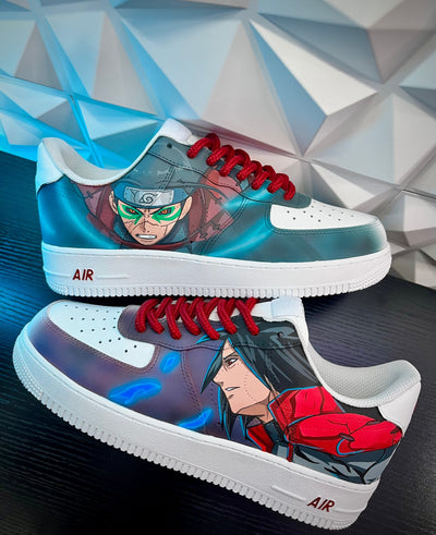 [Custom Madara / Hashirama] Air Force 1 Skateboarding Shoes Unisex
