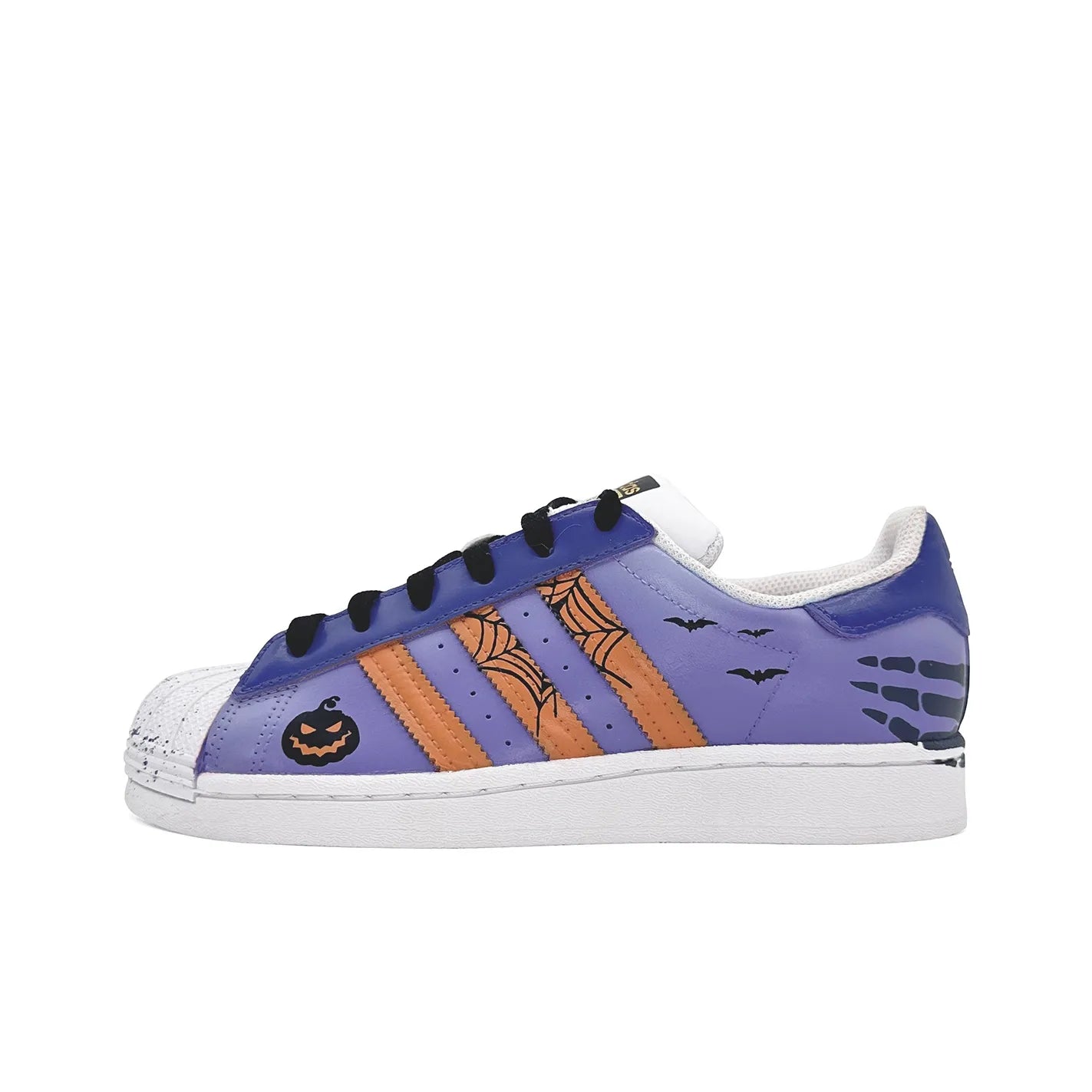 [Custom Midnight Potion] originals SUPERSTAR Low Top Halloween Series Purple/Orange