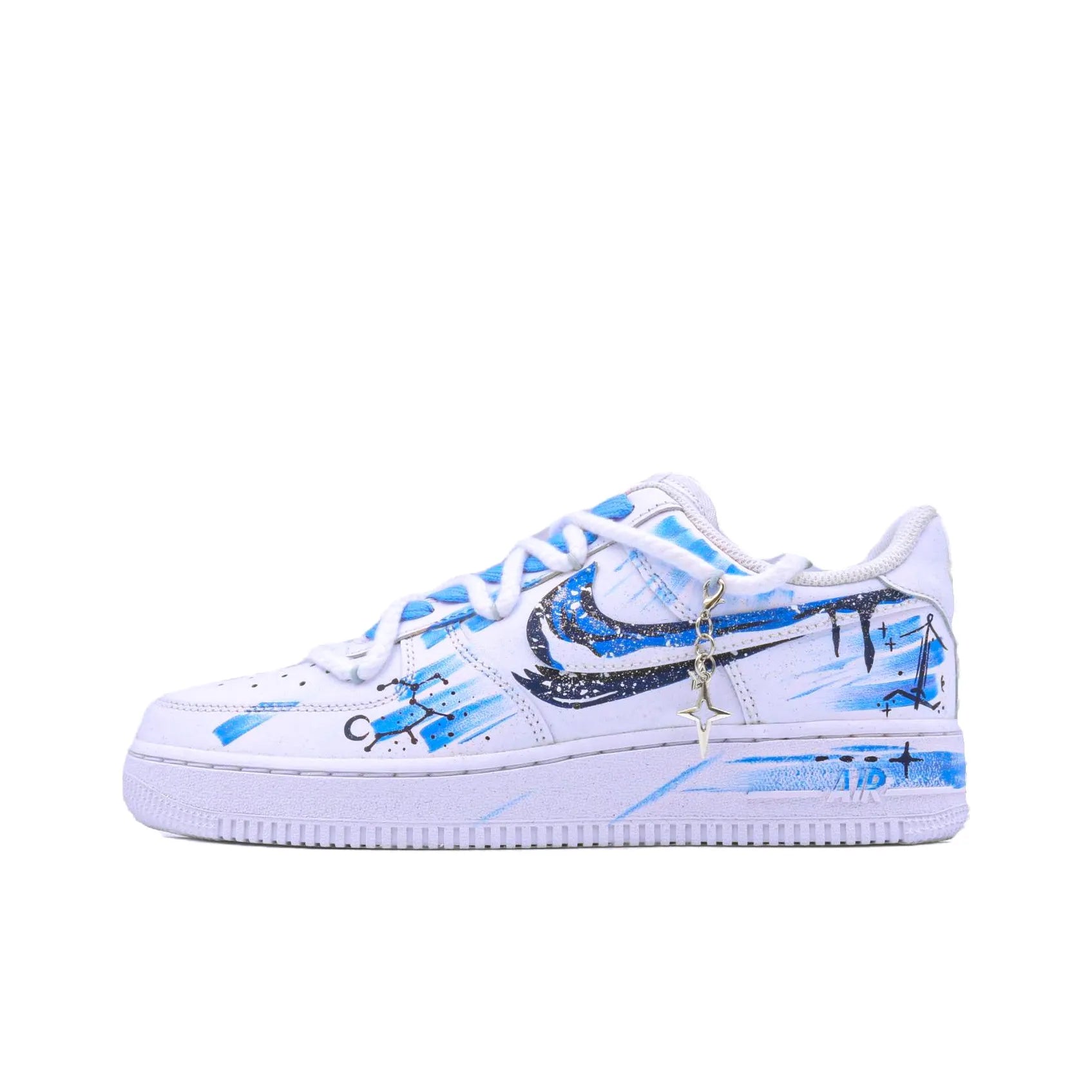 [Customized The Twelve Zodiac Signs: Sagittarius - Fashionable Starry Sky] Air Force 1 Shoes Unisex