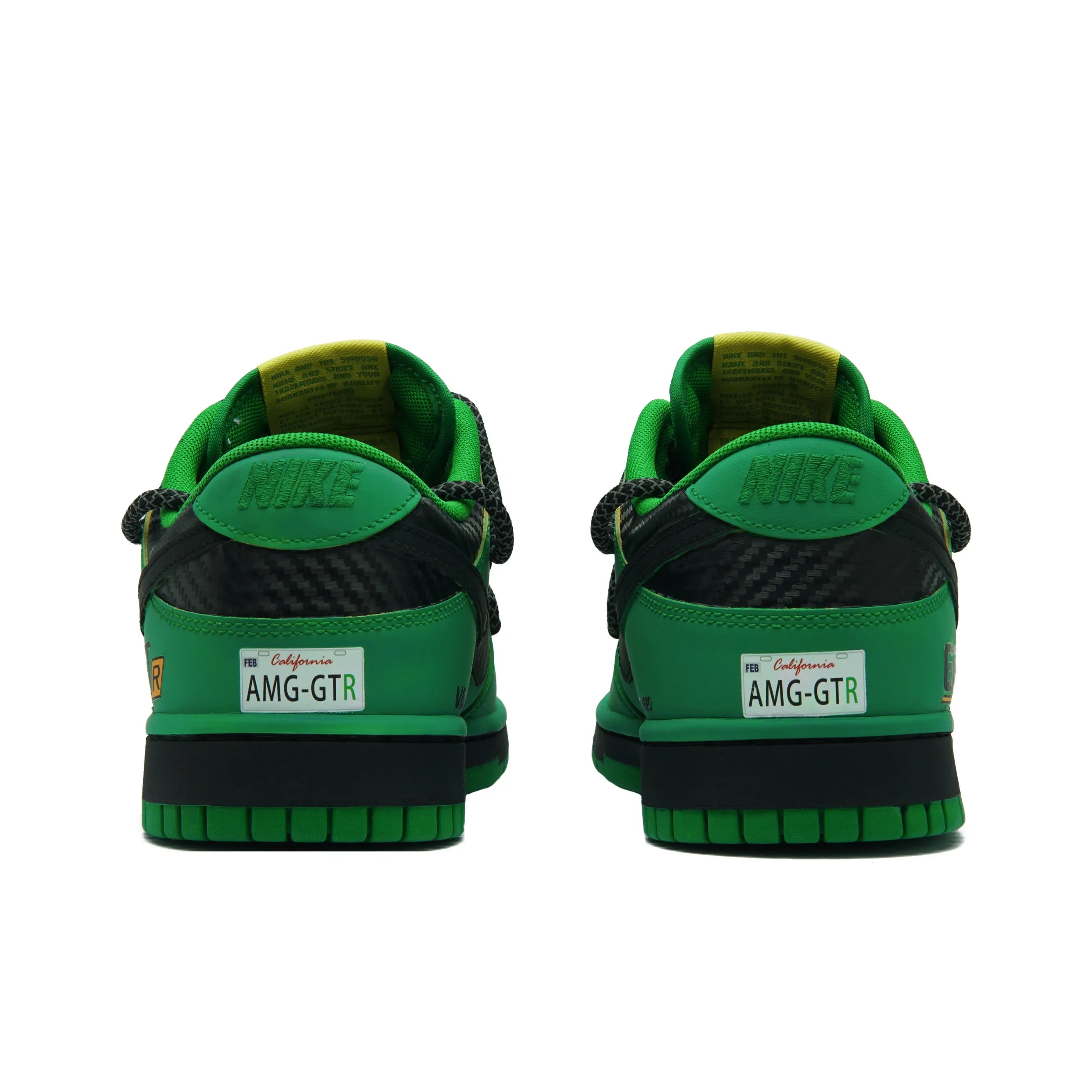 [Custom Green Goblin] Dunk  Low-top Skateboarding Shoes Men Green/Black