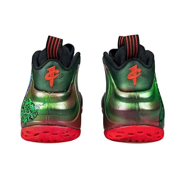[Custom Legendary Dragon] Foamposite One Mid-top Retro Basketball Shoes Unisex