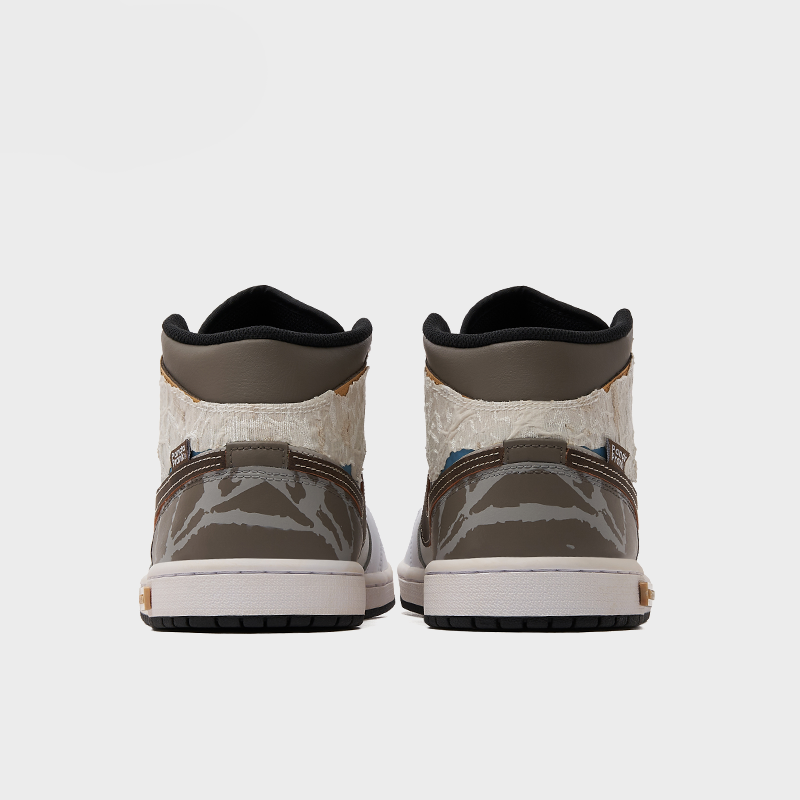 White Mountain - Men's Jordan 1 Mid Custom