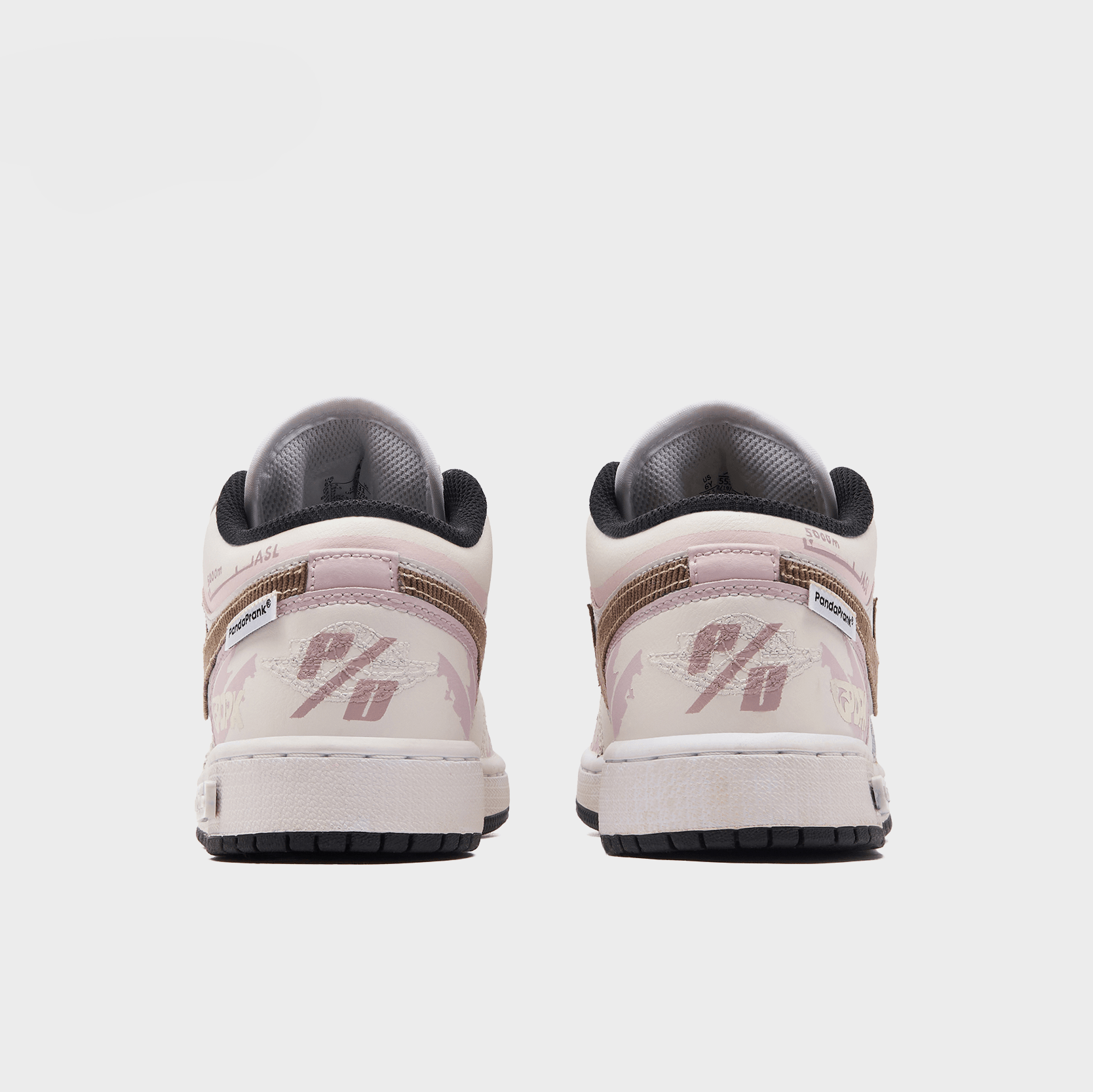 Rainbow Wings - Women's Jordan 1 Low Custom