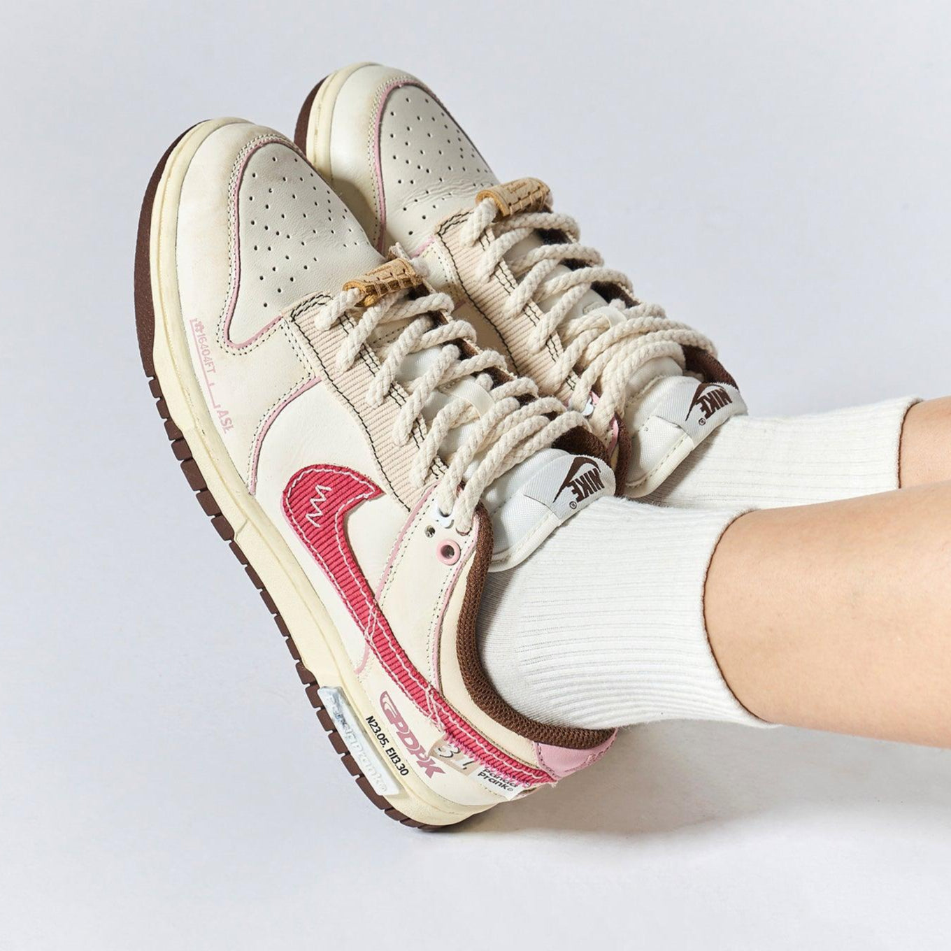 Violet Wings - Women's Dunk Low Custom