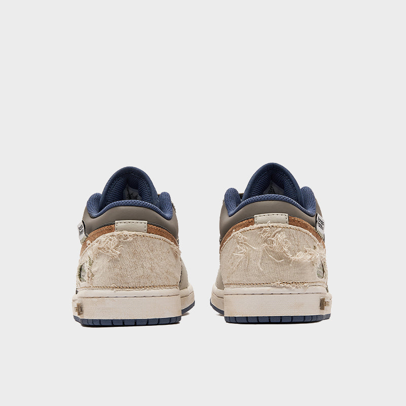 [Custom Land of Nowhere] Jordan 1 Low Skateboard Shoes