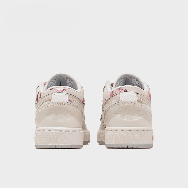 Pink Flower Fall - Women's Jordan 1 Low Custom