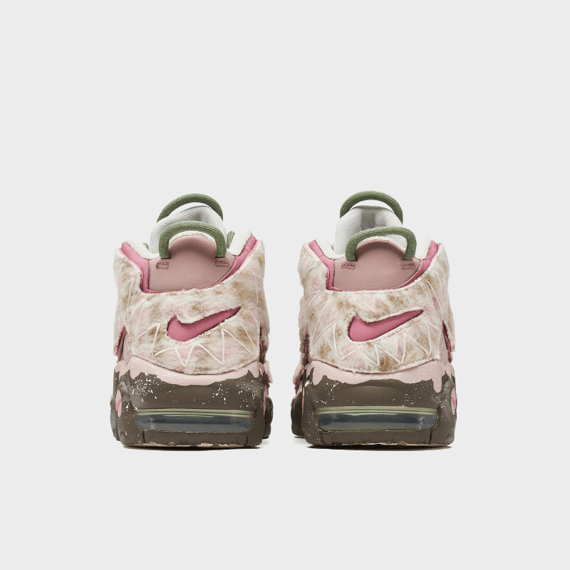 Rosy Charm - Women's Air More Uptempo Custom