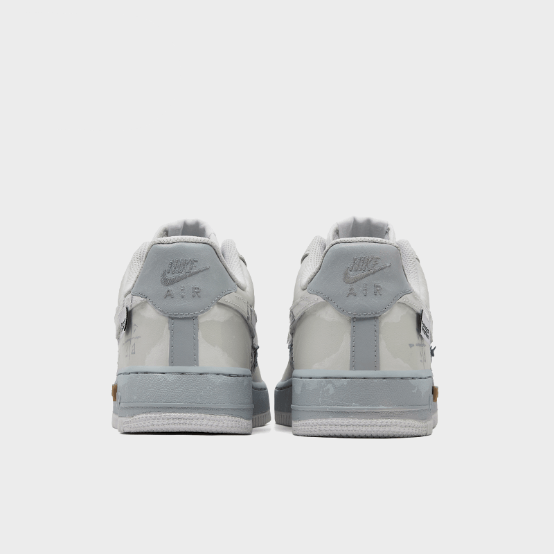 White Mist - Men's Air Force 1 Low Custom