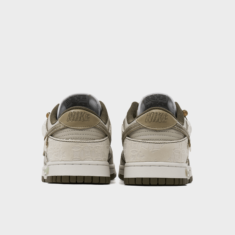 Evergreen Wood and Jade - Women's Dunk Low Custom