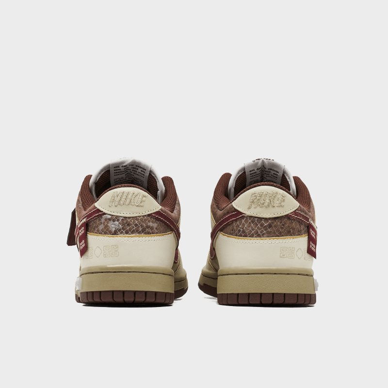 Golden Snake Fortune - Women's Dunk Low Custom