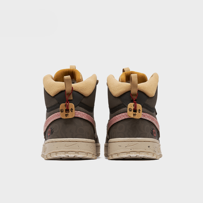 Chestnut Charm - Men's Court Vision Mid Custom