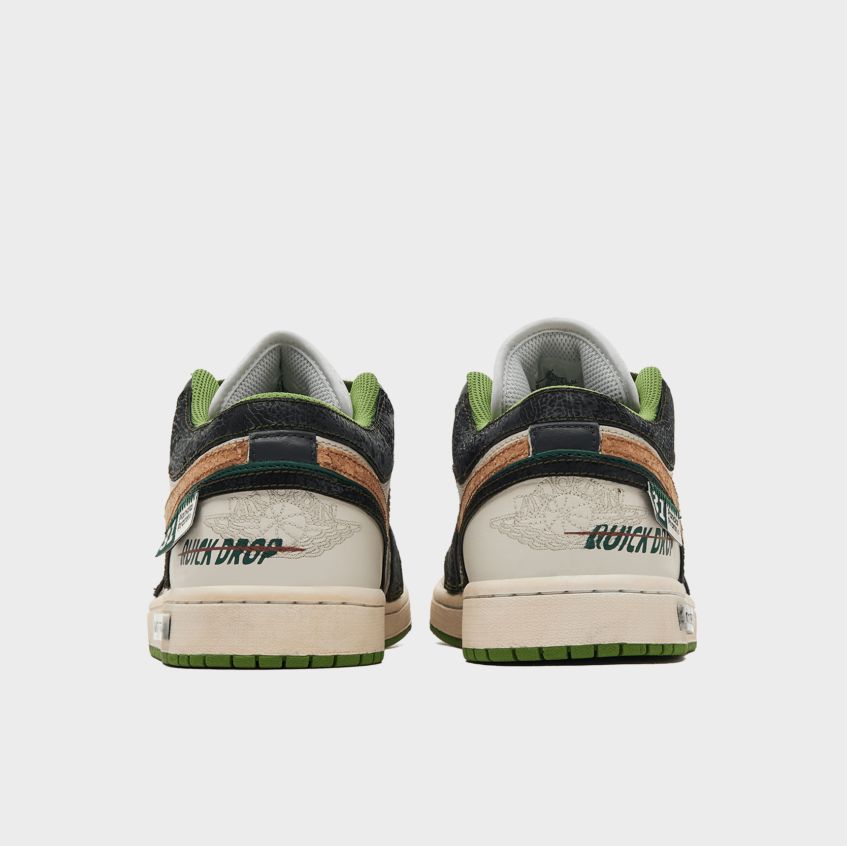 Twilight Green Mountain - Men's Jordan 1 Low Custom