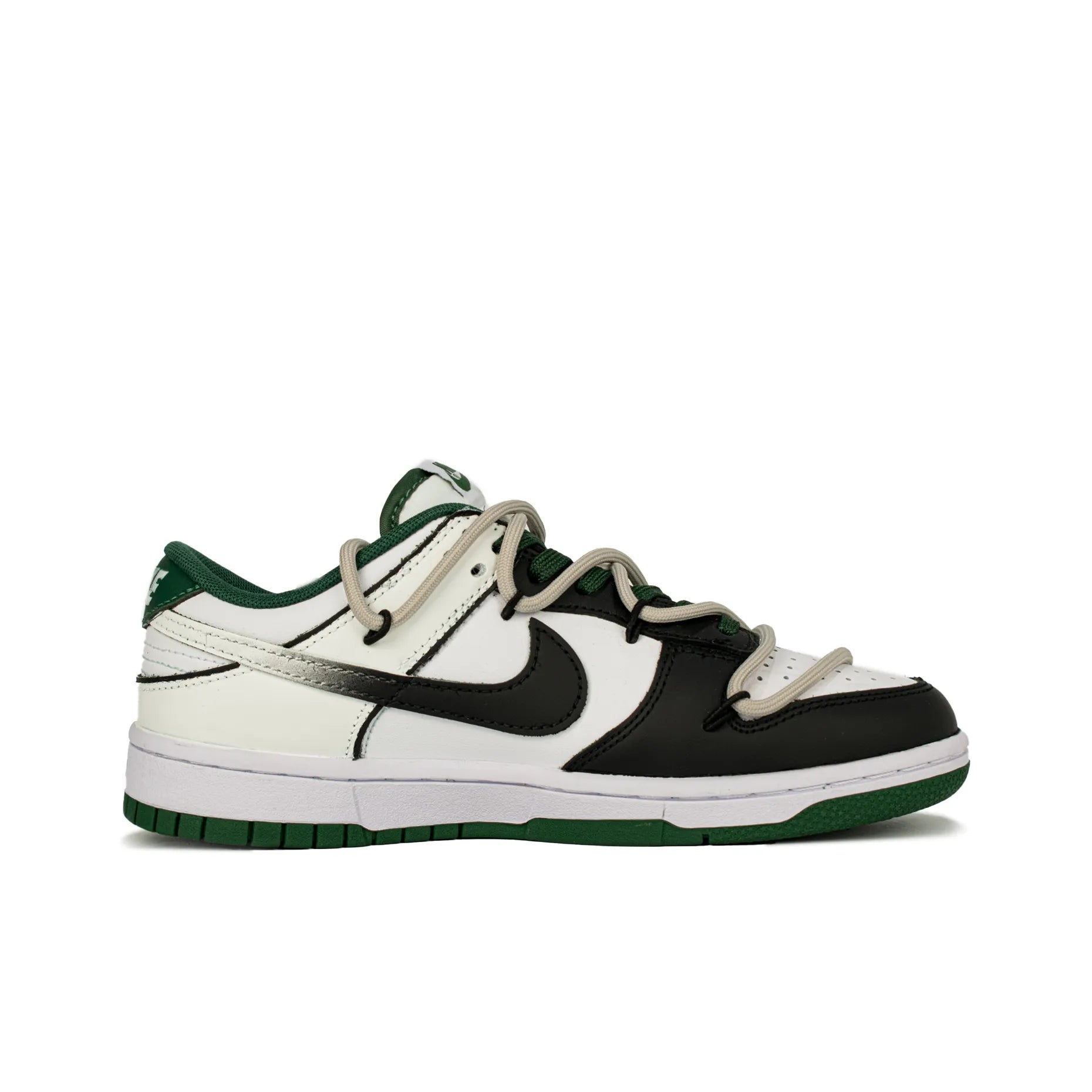 [Custom Blue Ocean x Grassy Area] Dunk Skateboarding Shoes Unisex