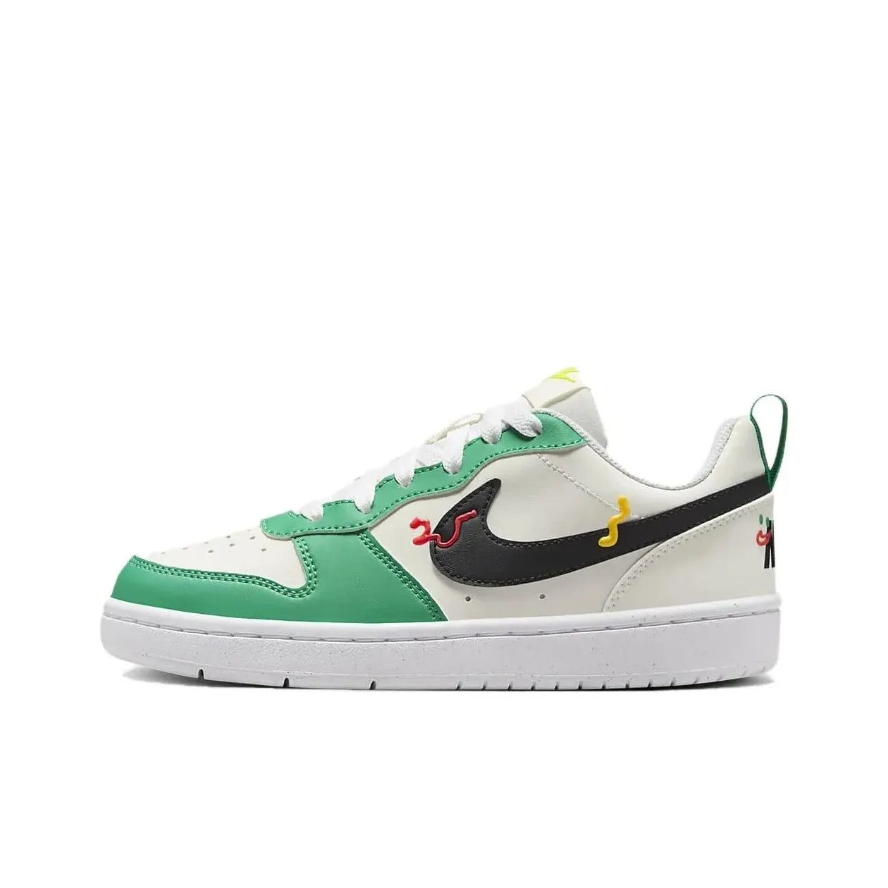 [Custom Unlimited Fun/Blue&Pink] Court Borough Skateboard Shoes For Children Unisex