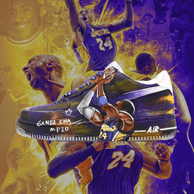 [Custom Kobe]  Air Force 1 Low Men Skateboarding Shoes  Superstar