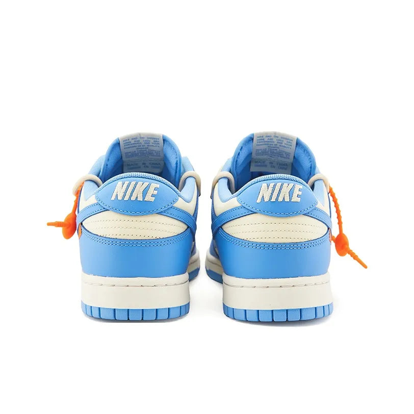 [Custom Blue-orange Alert] Dunk Skateboarding Shoes Unisex