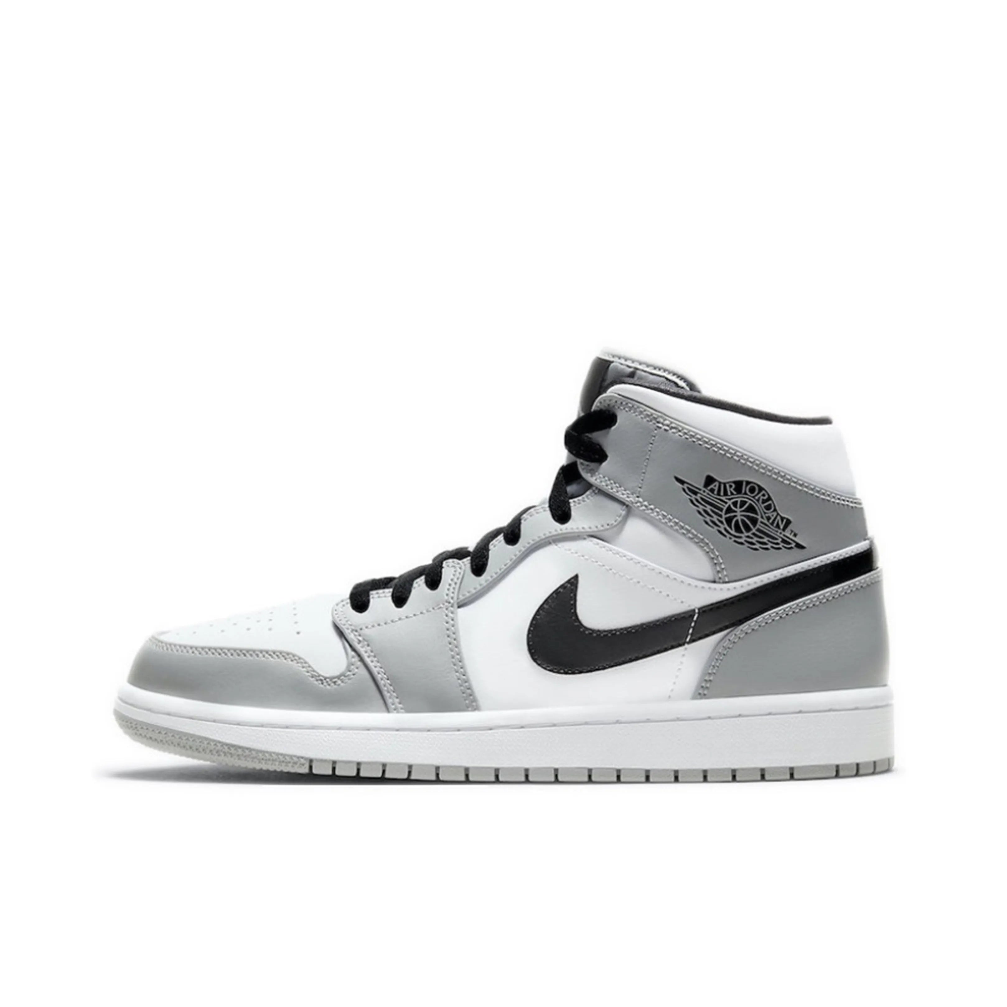 [Custom Shadow of the Night] Air Jordan 1 High Top Unisex Skateboarding Shoes Gray/Pink
