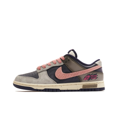 [Custom Heart of the Sandlands] Dunk Skateboarding Shoes Unisex Low-top Brown/Gray
