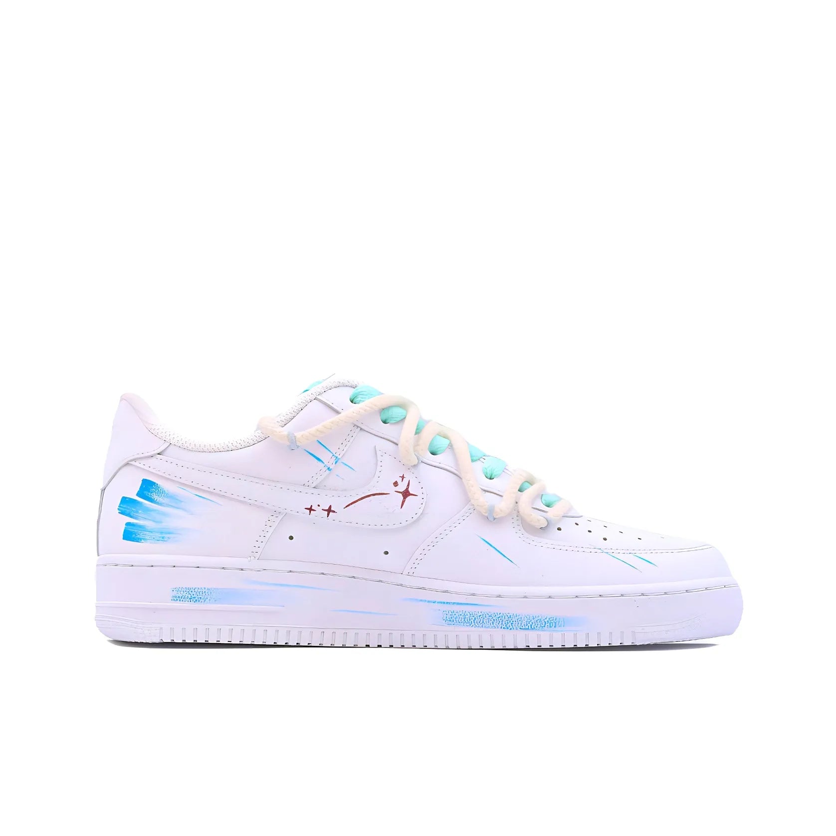 [Customized The Twelve Zodiac Signs: Aries - Fashionable Starry Sky] Air Force 1 Shoes Unisex