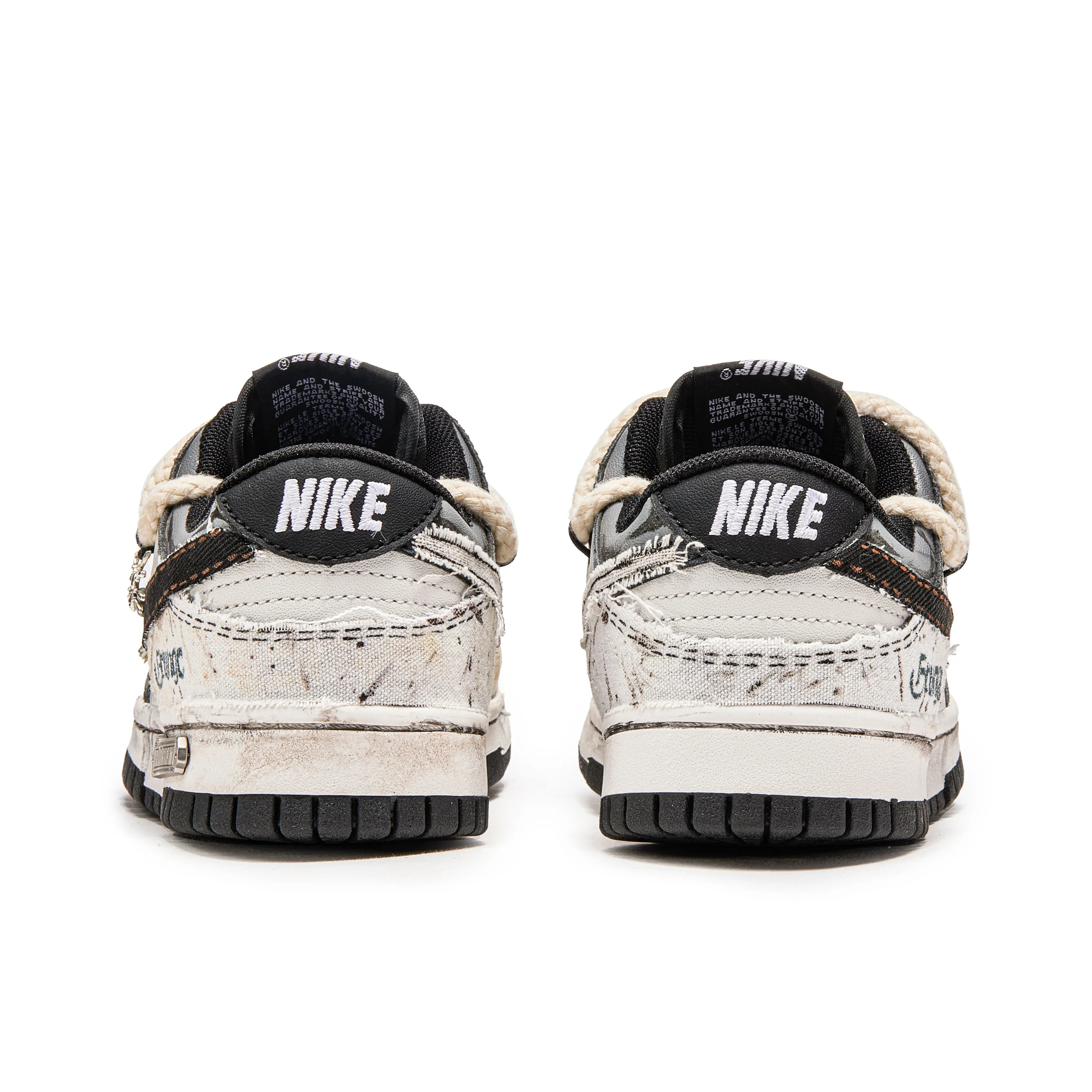 [Custom Rashomon] Dunk Low Skateboard Shoes Unisex Beige