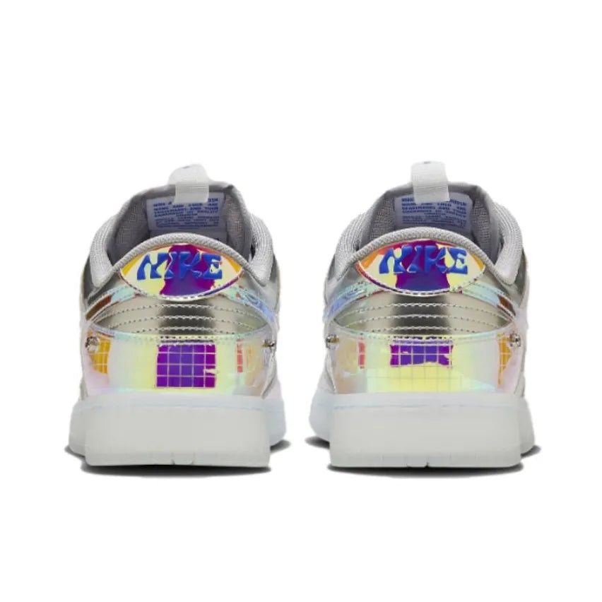 [Custom Hyperflat, Synthetic Leather With Laser Color Gradation] Dunk Low Skateboard Shoes Unisex