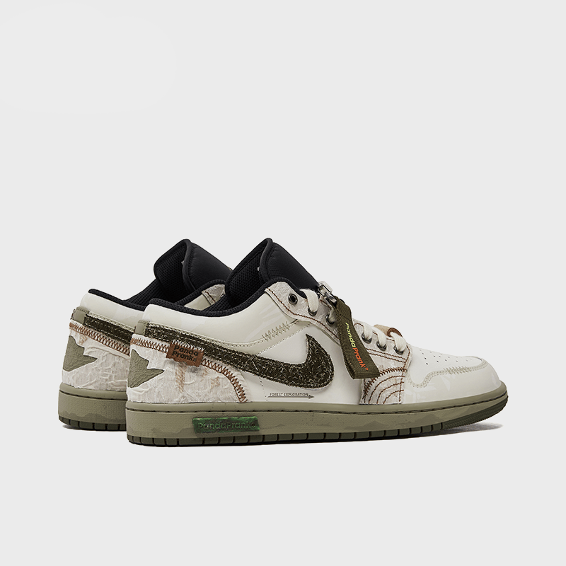 Tracing the Source - Men's Jordan 1 Low Custom