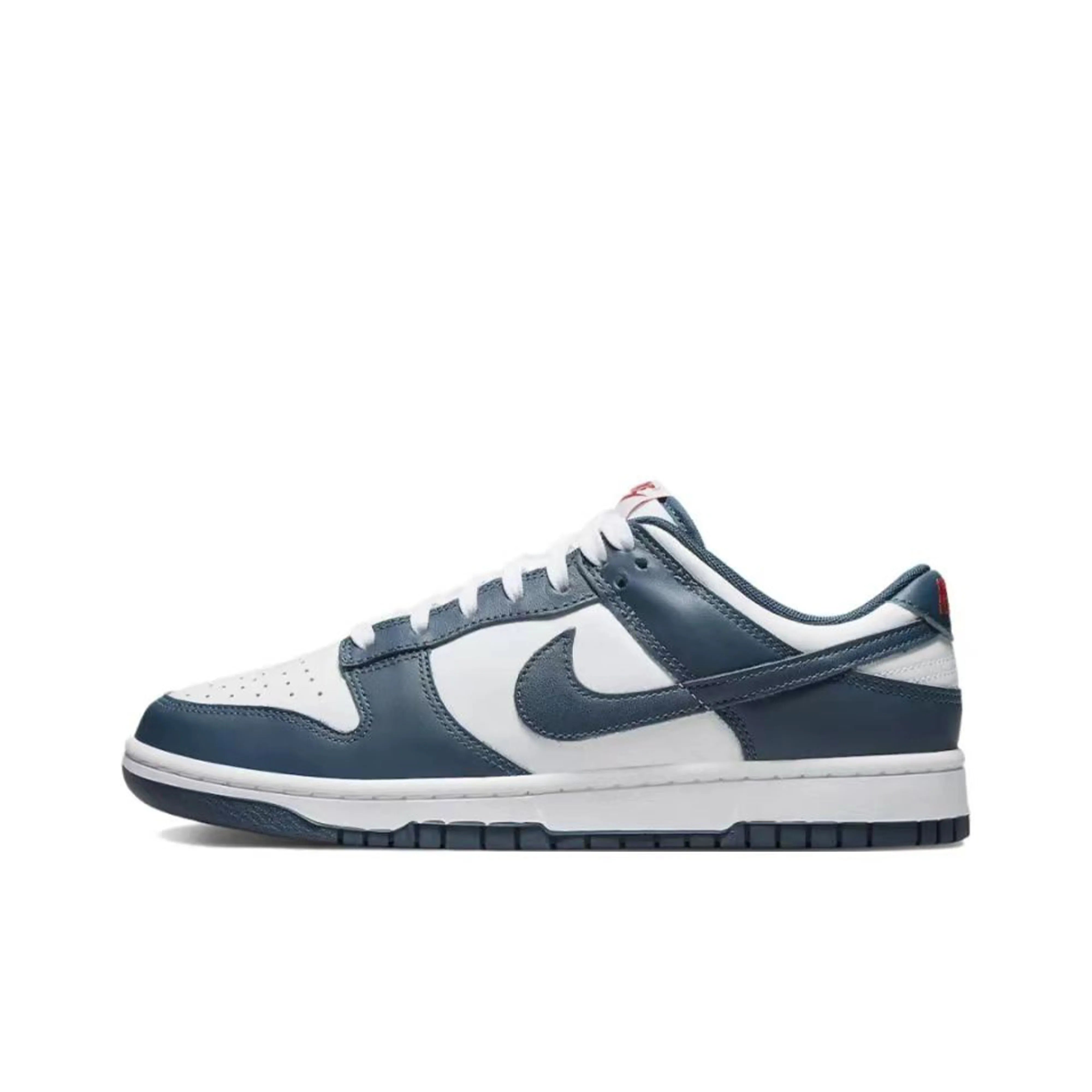 [Custom West Coast] Dunk Skateboarding Shoes Unisex Low-top Blue/Faded Color