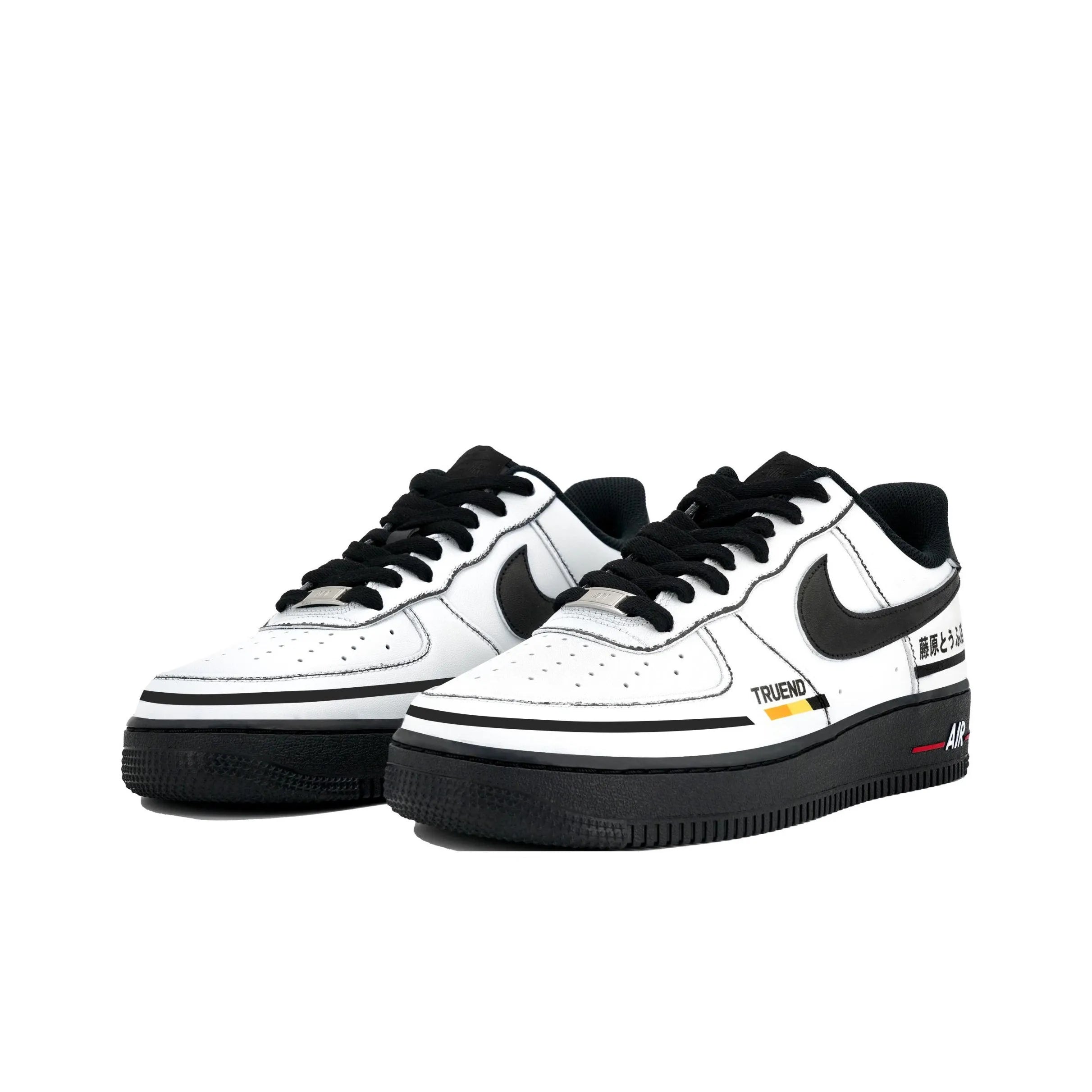 [Custom Initial D, AE86] Air Force 1 Skateboarding Shoes Unisex Low-top