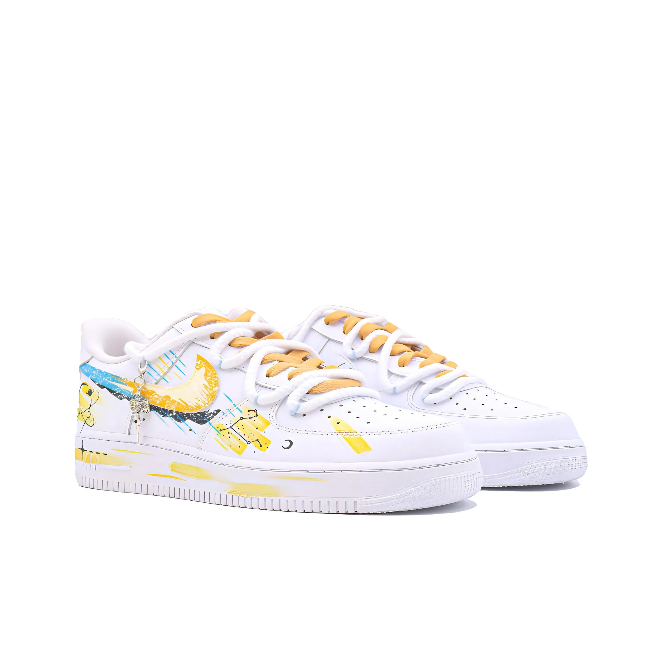 [Customized The Twelve Zodiac Signs: Leo - Fashionable Starry Sky] Air Force 1 Shoes Unisex