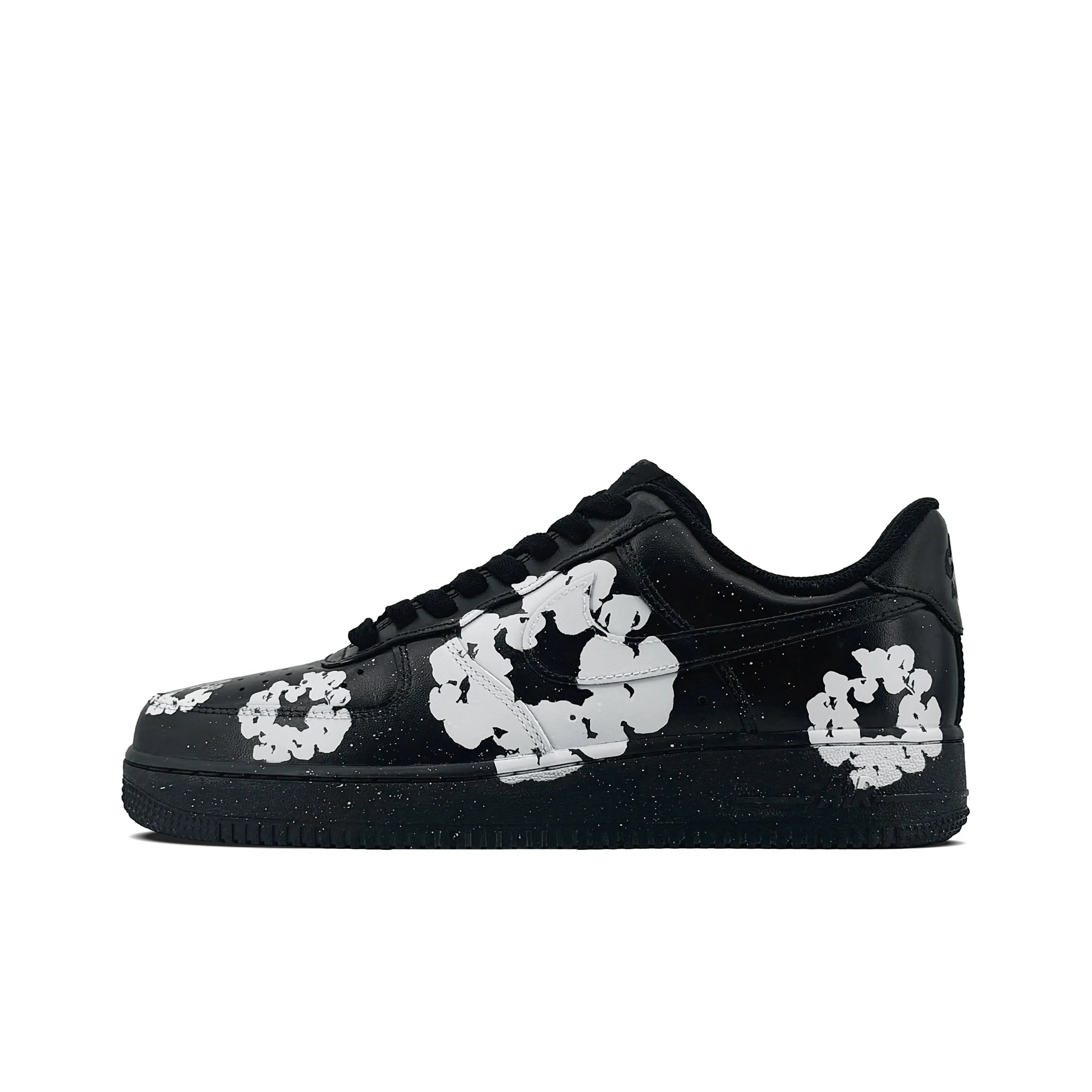 [Custom Petals in Bloom] Air Force 1 Skateboarding Shoes Unisex