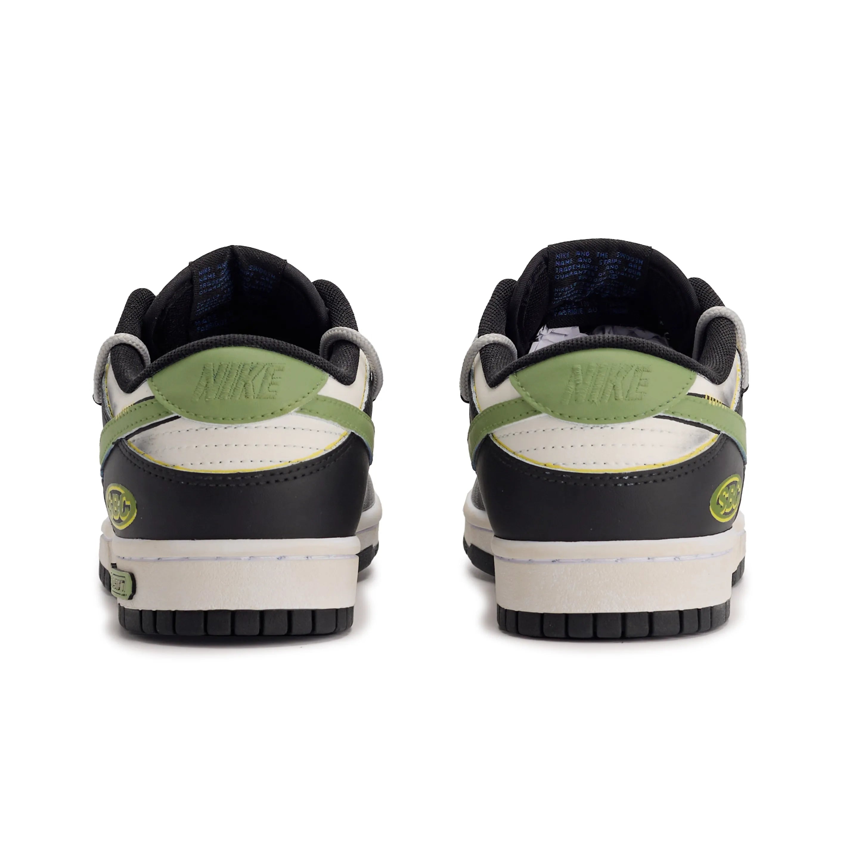 [Custom Shrek] Dunk Low-top Skateboarding Shoes Men Green/Black