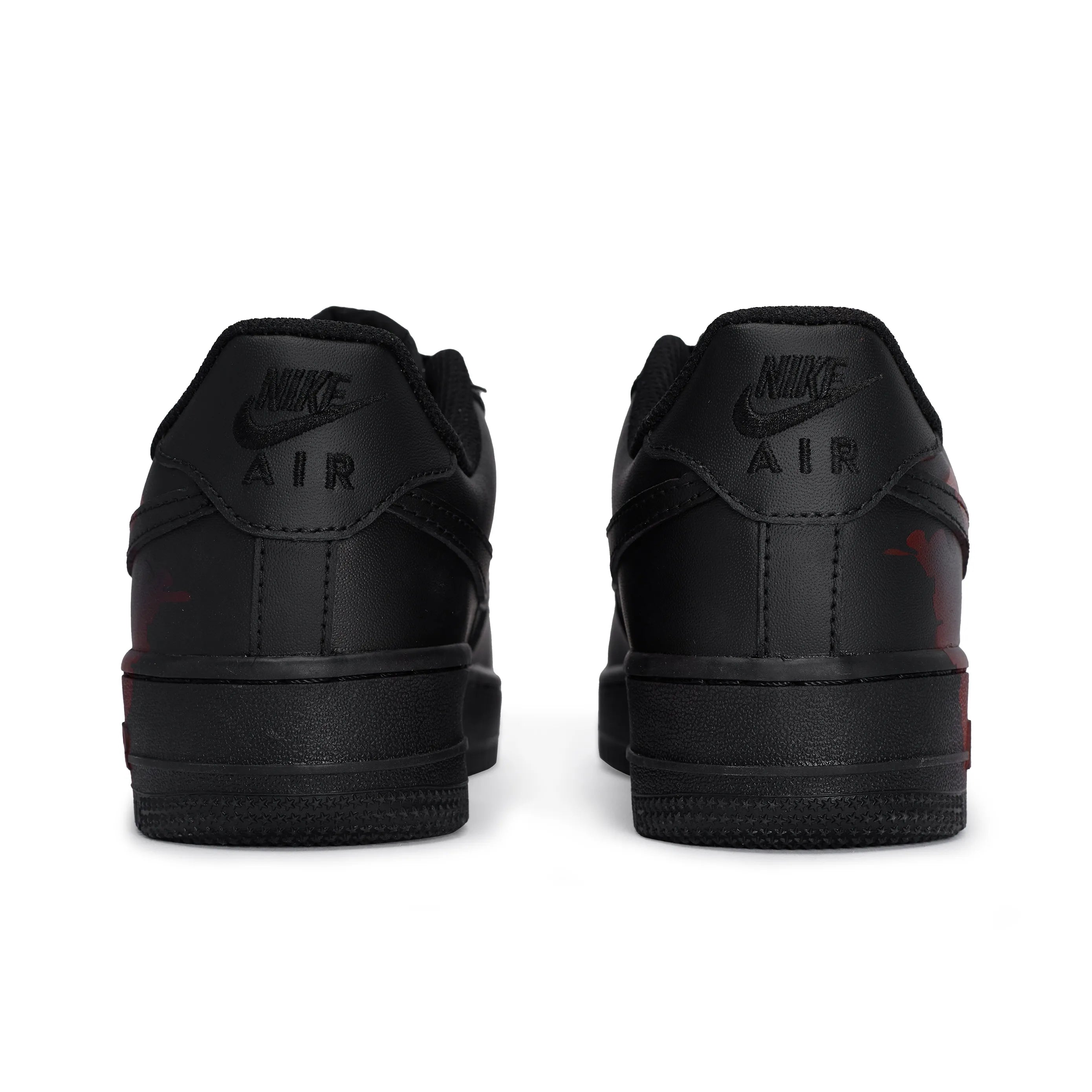 [Customized Shadow of Soul's Extinction] Air Force 1 Low-top Shoes Unisex Black/Graffiti