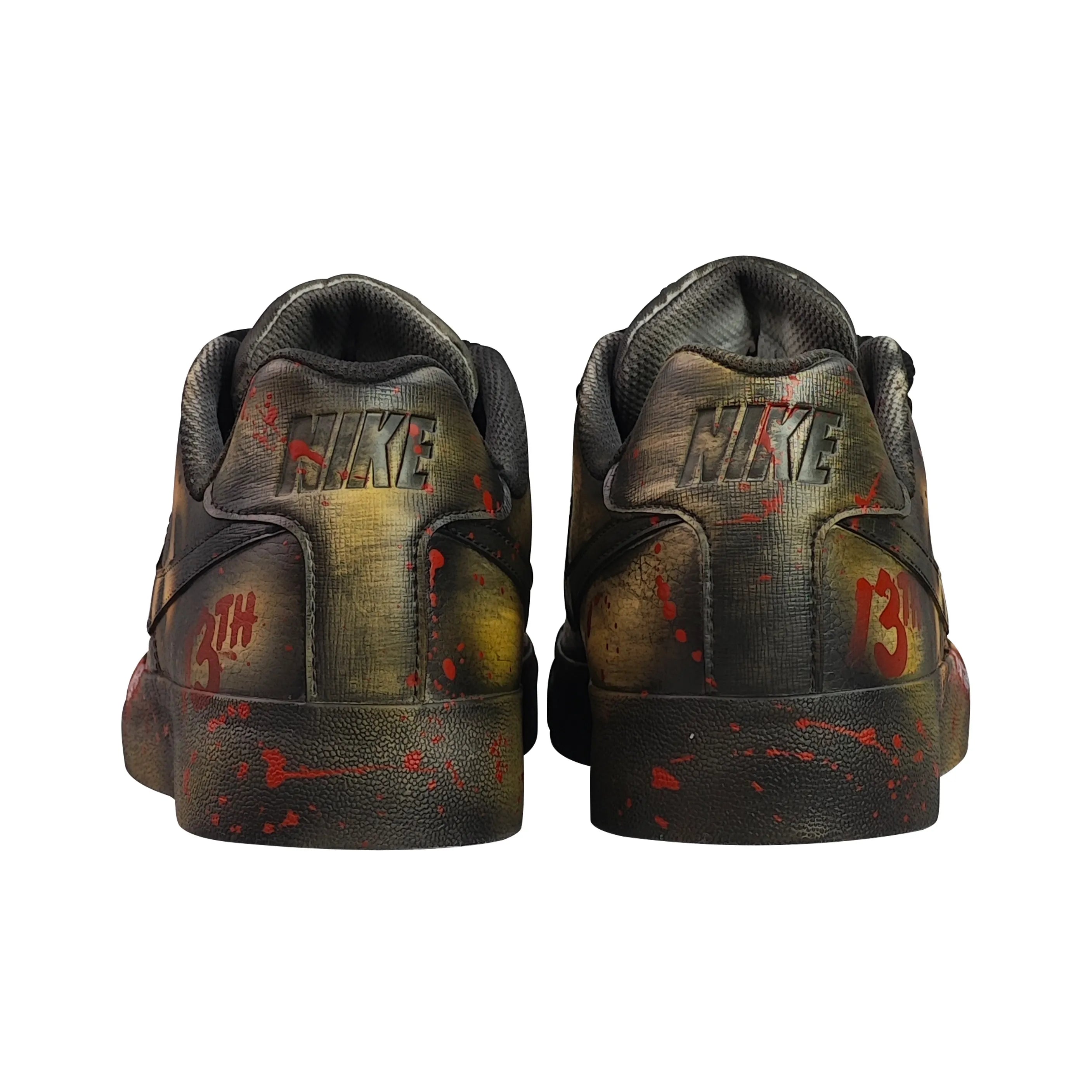 [Custom Black Friday] Court Royale Skateboarding Shoes Unisex Distressed Style