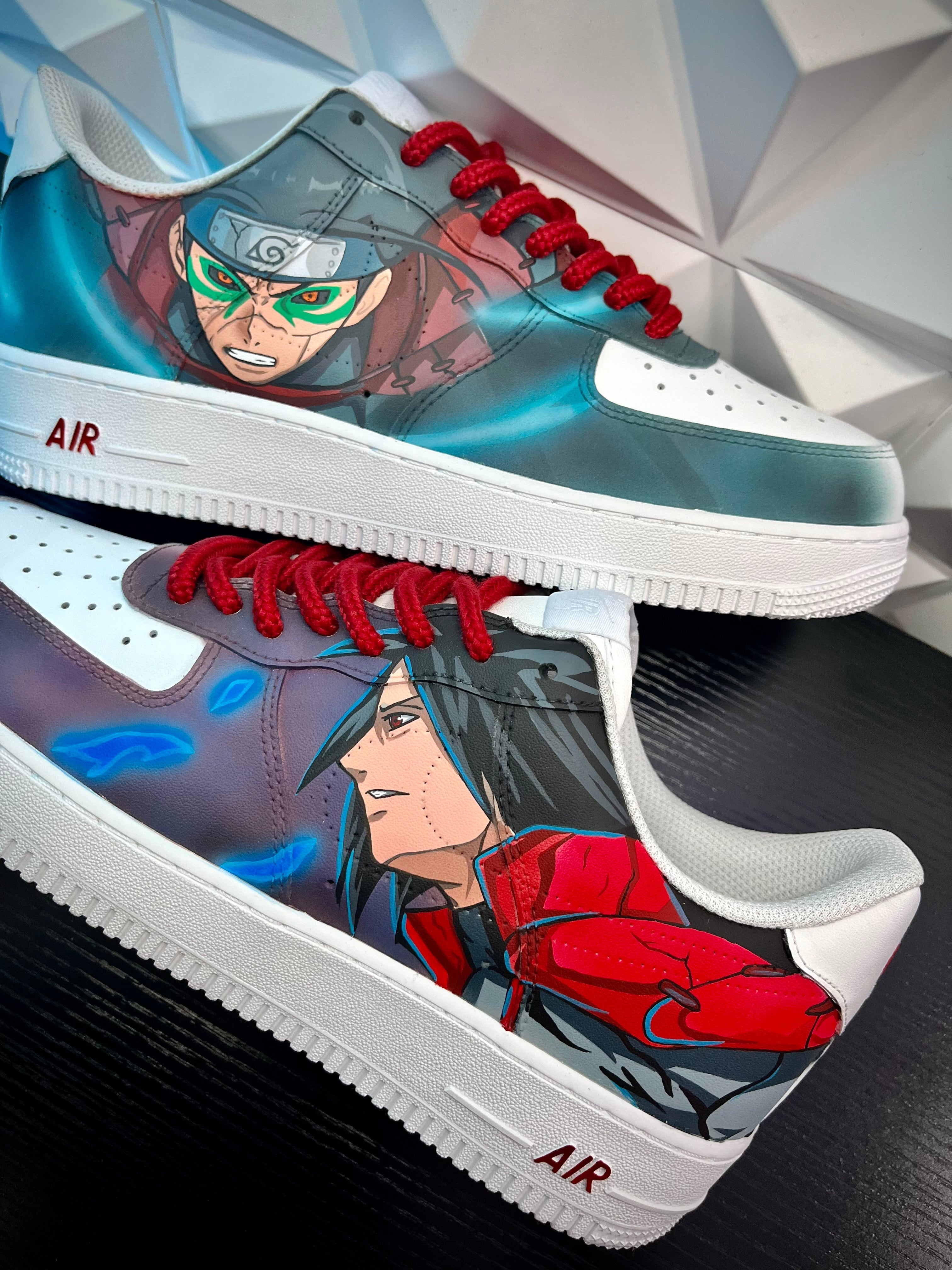 [Custom Madara / Hashirama] Air Force 1 Skateboarding Shoes Unisex