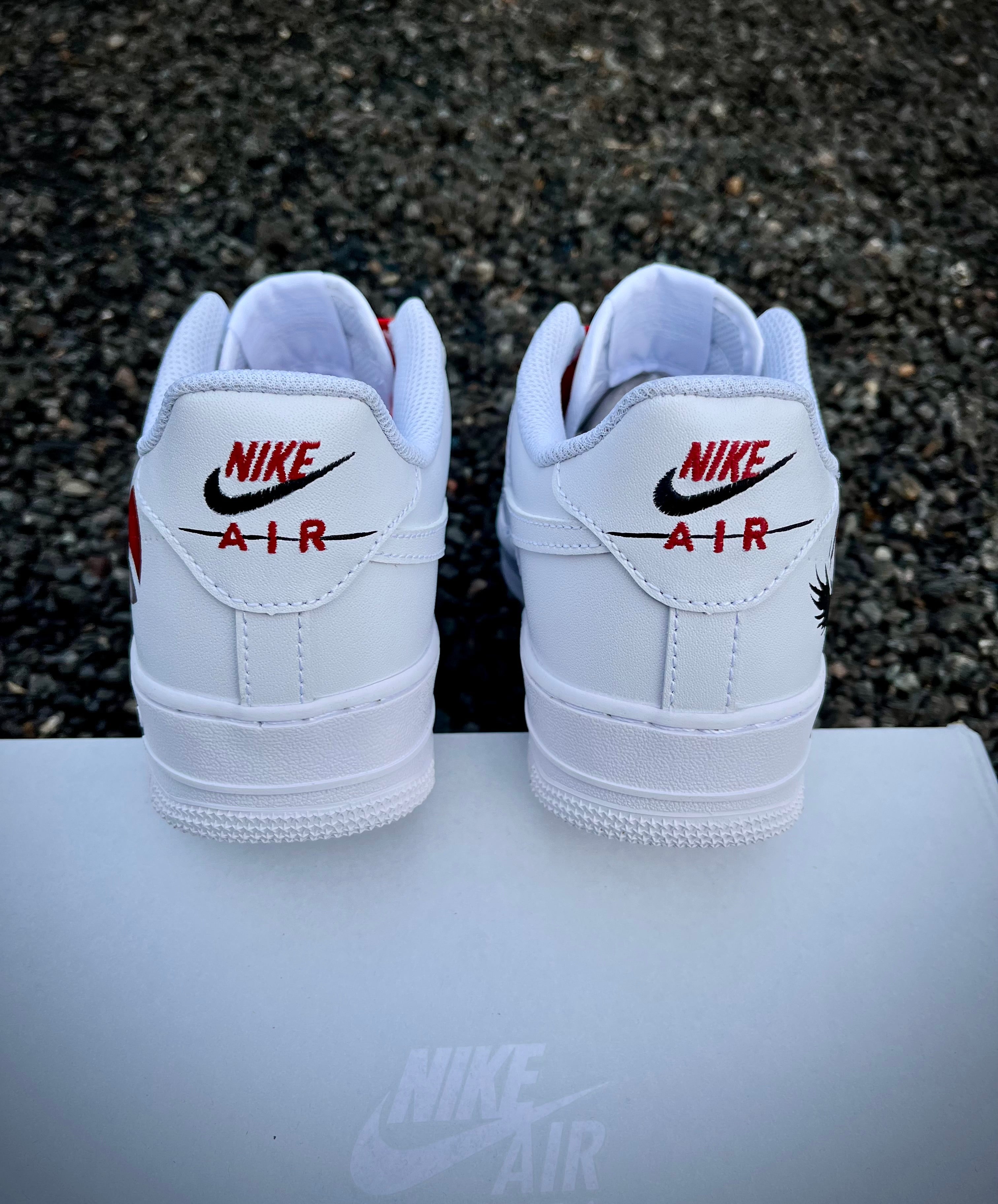 [Custom Sasuke Uchiha] Air Force 1 Skateboarding Shoes Unisex