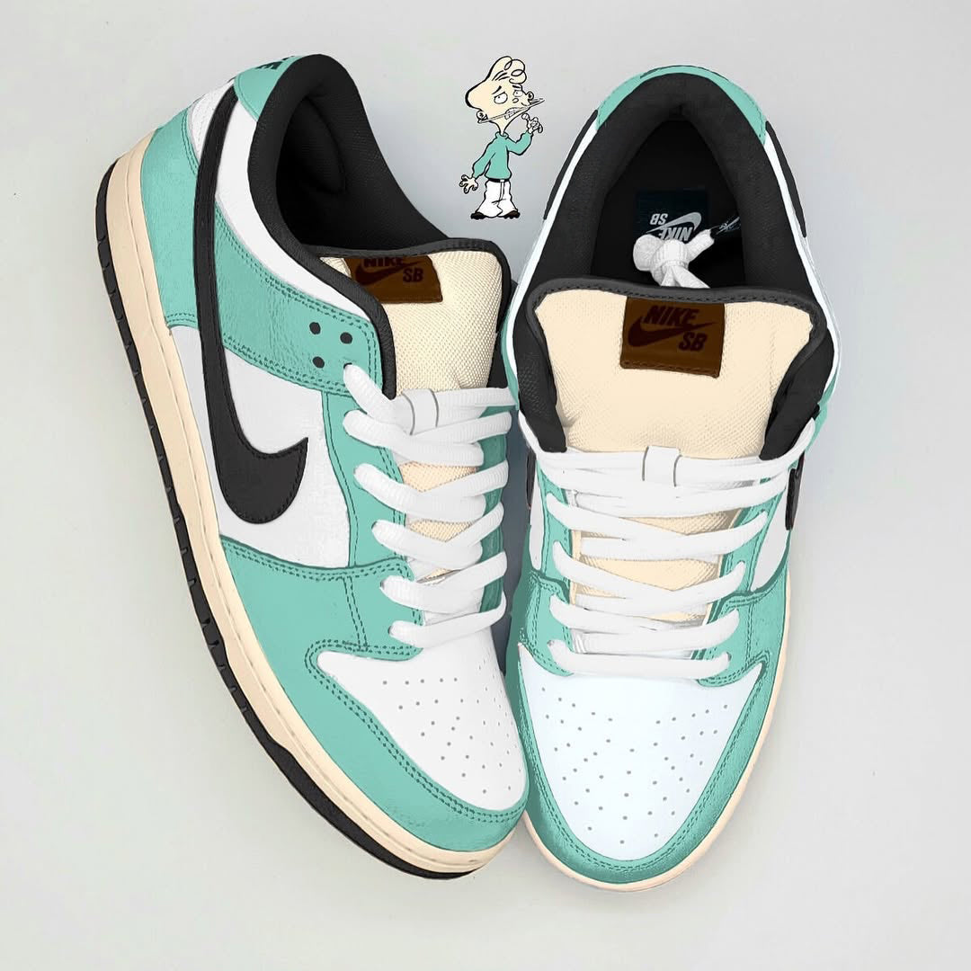 [Custom Ed, Edd n Eddy II] Dunk SB Low Top Skateboarding Shoes Unisex