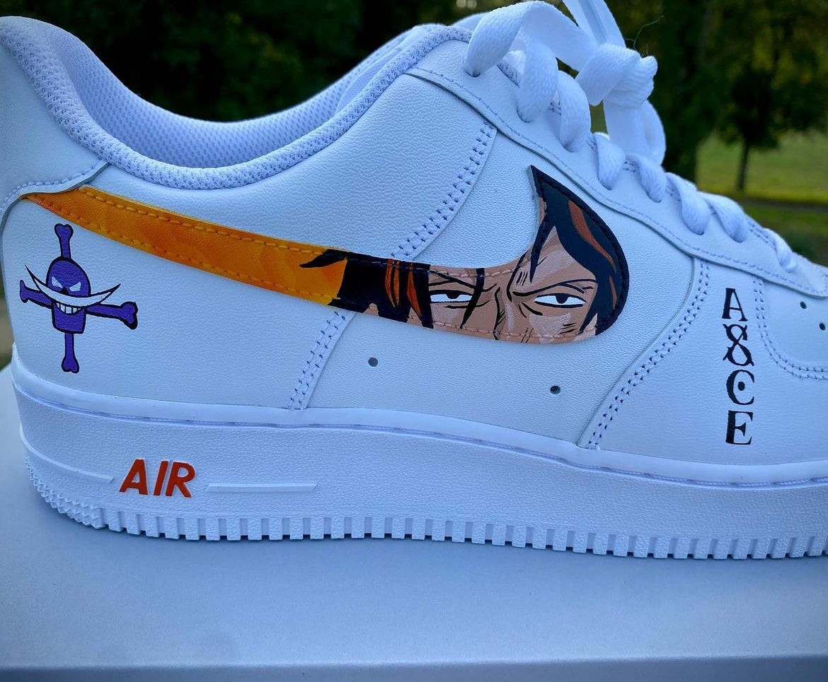 [Custom Luffy Vs Asce] Air Force 1 Skateboarding Shoes Unisex