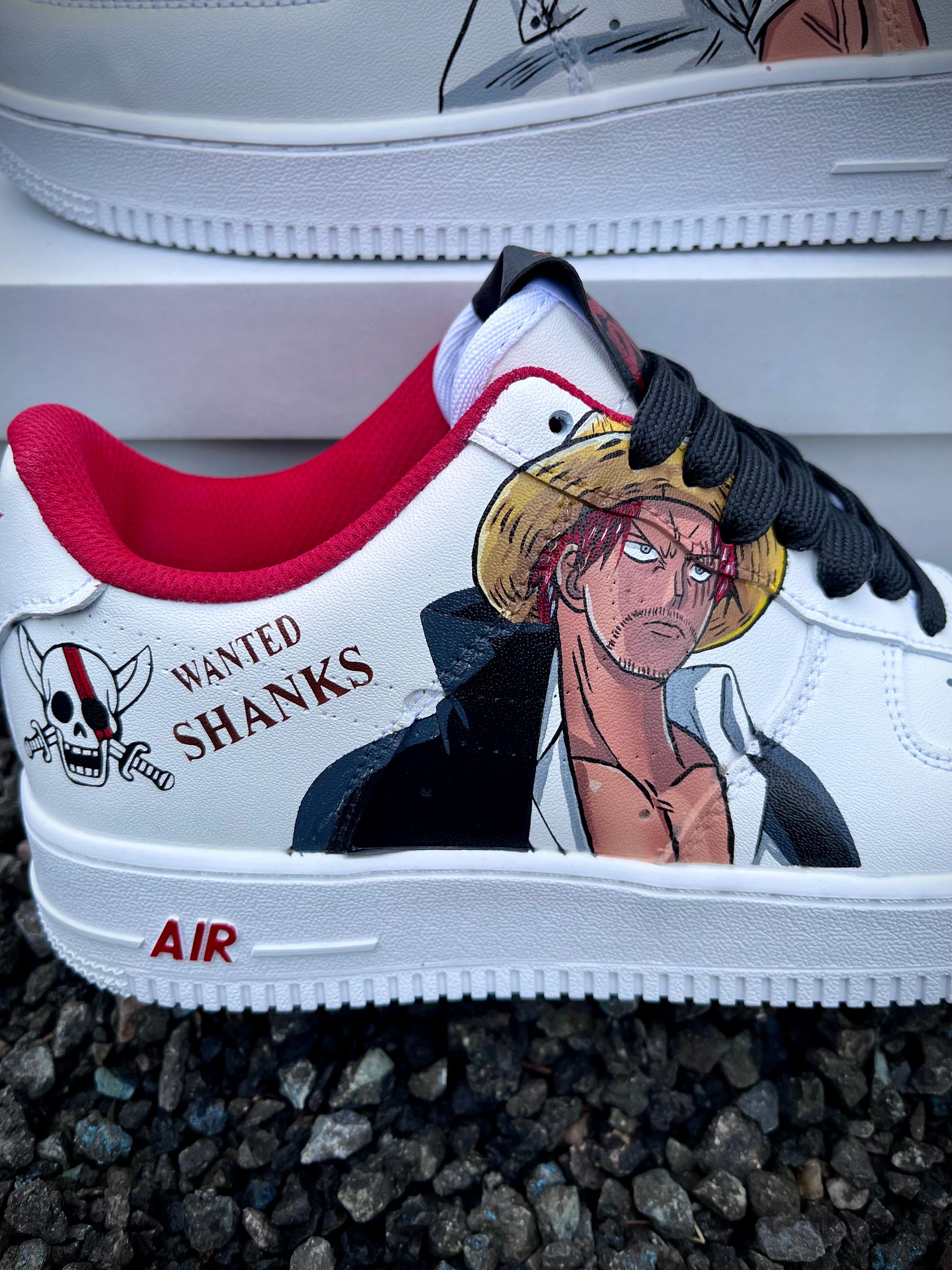 [Custom Shanks vs Zoro] Air Force 1 Skateboarding Shoes Unisex