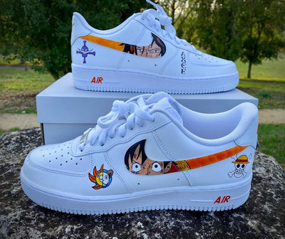 [Custom Luffy Vs Asce] Air Force 1 Skateboarding Shoes Unisex