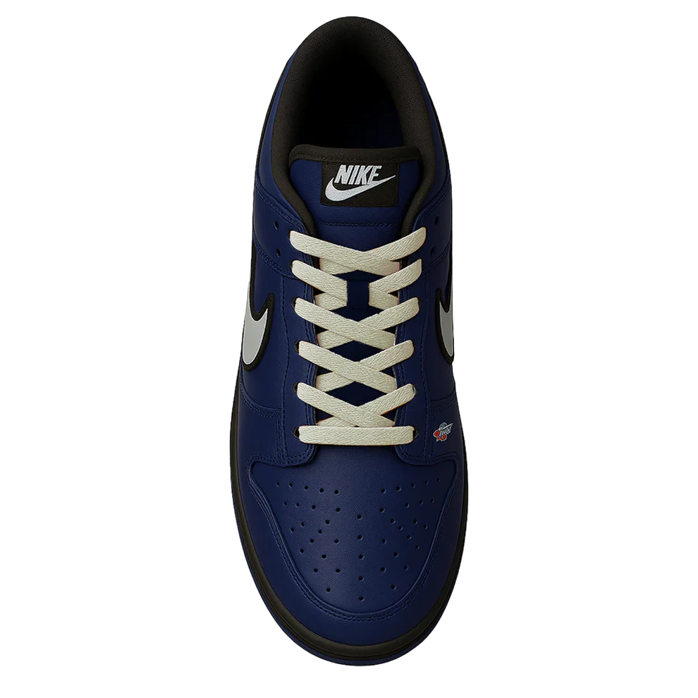 [Custom Hudson Hornet X Cars] Dunk Skateboarding Shoes Unisex Low-top Blue