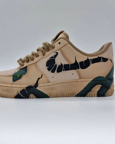[Custom Hand-painted - Oogie Boogie] Air Force 1 Skateboarding Shoes Unisex